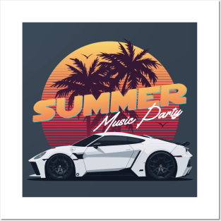 Vintage Summer Vibes Posters and Art